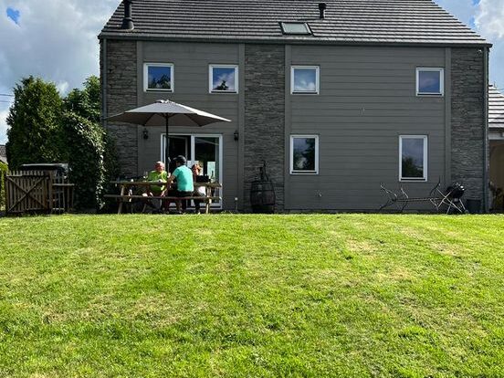 Vakantiehuis Billies Lodge Dochamps - Achterkant Vakantiehuis Billies Lodge Dochamps - Achterkant